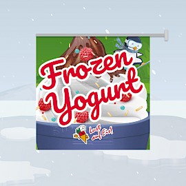 Windowflag Frozen Yogurt